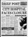 Liverpool Daily Post Friday 13 January 1989 Page 1