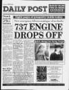 Liverpool Daily Post Saturday 21 January 1989 Page 1