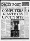 Liverpool Daily Post Monday 30 January 1989 Page 1