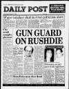 Liverpool Daily Post Wednesday 15 February 1989 Page 1