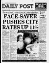 Liverpool Daily Post Thursday 23 March 1989 Page 1