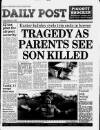 Liverpool Daily Post Friday 24 March 1989 Page 1