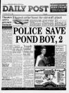 Liverpool Daily Post Thursday 13 April 1989 Page 1