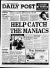 Liverpool Daily Post Thursday 27 April 1989 Page 1