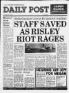 Liverpool Daily Post Tuesday 02 May 1989 Page 1