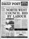 Liverpool Daily Post Tuesday 09 May 1989 Page 1