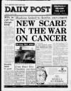 Liverpool Daily Post Monday 26 June 1989 Page 1