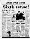 Liverpool Daily Post Saturday 22 July 1989 Page 44