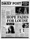 Liverpool Daily Post Wednesday 13 September 1989 Page 1