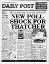 Liverpool Daily Post Monday 09 October 1989 Page 1