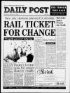 Liverpool Daily Post Wednesday 13 December 1989 Page 1