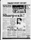 Liverpool Daily Post Saturday 16 December 1989 Page 36