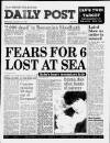 Liverpool Daily Post Wednesday 20 December 1989 Page 1