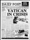 Liverpool Daily Post Thursday 28 December 1989 Page 1