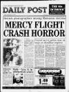 Liverpool Daily Post Friday 29 December 1989 Page 1