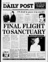 Liverpool Daily Post Friday 11 January 1991 Page 1
