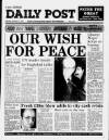 Liverpool Daily Post Saturday 12 January 1991 Page 1
