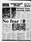 Liverpool Daily Post Monday 21 January 1991 Page 36