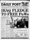Liverpool Daily Post Friday 01 March 1991 Page 1