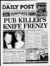 Liverpool Daily Post Monday 18 March 1991 Page 1
