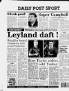 Liverpool Daily Post Wednesday 01 May 1991 Page 44