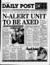Liverpool Daily Post Thursday 11 July 1991 Page 1