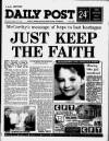 Liverpool Daily Post Monday 12 August 1991 Page 1