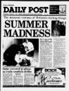 Liverpool Daily Post Wednesday 04 September 1991 Page 1