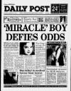 Liverpool Daily Post Saturday 07 September 1991 Page 1