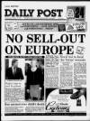 Liverpool Daily Post Wednesday 09 October 1991 Page 1