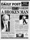Liverpool Daily Post Friday 13 December 1991 Page 1
