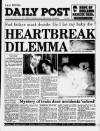 Liverpool Daily Post Wednesday 22 January 1992 Page 1