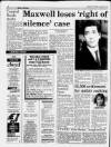 Liverpool Daily Post Thursday 30 January 1992 Page 8