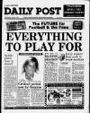 Liverpool Daily Post Wednesday 08 April 1992 Page 1