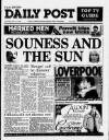 Liverpool Daily Post Thursday 16 April 1992 Page 1