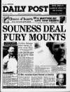 Liverpool Daily Post Friday 17 April 1992 Page 1