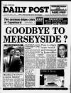 Liverpool Daily Post Wednesday 03 June 1992 Page 1