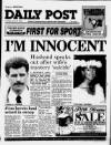 Liverpool Daily Post Tuesday 23 June 1992 Page 1