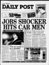 Liverpool Daily Post Friday 25 September 1992 Page 1