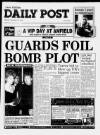 Liverpool Daily Post Monday 16 November 1992 Page 1