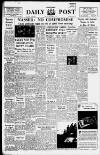 Liverpool Daily Post Monday 03 September 1956 Page 1