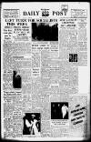 Liverpool Daily Post Monday 01 October 1956 Page 1