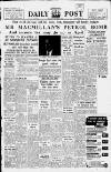 Liverpool Daily Post Wednesday 05 December 1956 Page 1