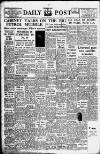 Liverpool Daily Post Thursday 03 January 1957 Page 1