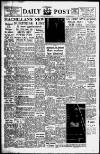 Liverpool Daily Post Thursday 17 January 1957 Page 1