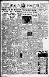 Liverpool Daily Post Monday 21 January 1957 Page 1