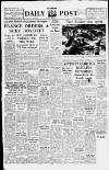 Liverpool Daily Post Saturday 20 April 1957 Page 1