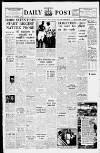 Liverpool Daily Post Monday 01 July 1957 Page 1