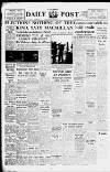 Liverpool Daily Post Wednesday 02 October 1957 Page 1