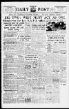 Liverpool Daily Post Saturday 26 October 1957 Page 1